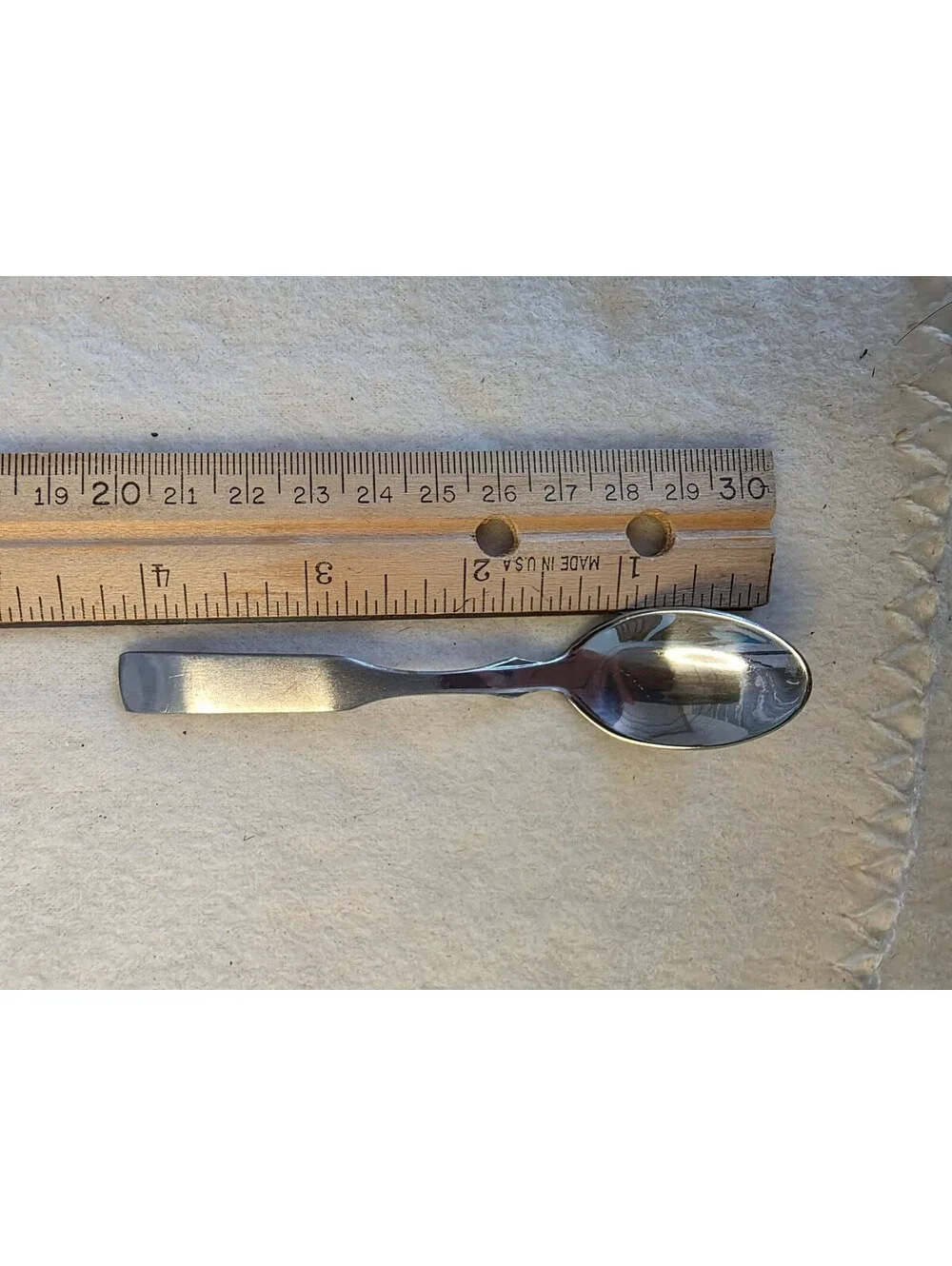 Vintage BII B11 90 Silverplate Demitasse Coffee Spoon 4.25 Inch
